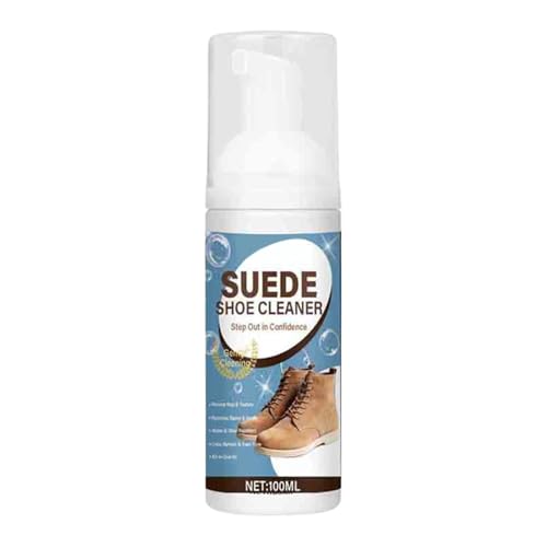 Genérico Limpiador De Zapatos | Spray de Limpieza Portátil de 100 ml | Kit De Cuidado Para Zapatillas De Cuero | Para Hombre Mujer Adultos Hogar Lavado Y Tejidos