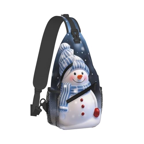 Bolso Bandolera Cruzada Deportiva Unisex Negro miniatura 2