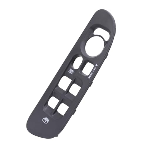 Vurkcy Driver Side Door Switch Panel Bezel Trim, Window Control Switch Cover, Compatible with 2002-2009 Dodge Ram 1500 2500 3500, Grey