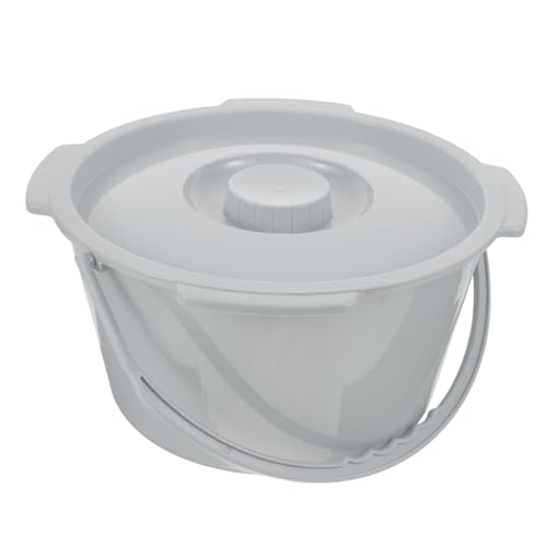 ROMISBABA 携帯用スピットーン 高齢者向け厚手プラスチック製夜用尿器 持ち手付き軽量ベッドサイド用再利用可能便器 成人 妊婦対応コンパク
