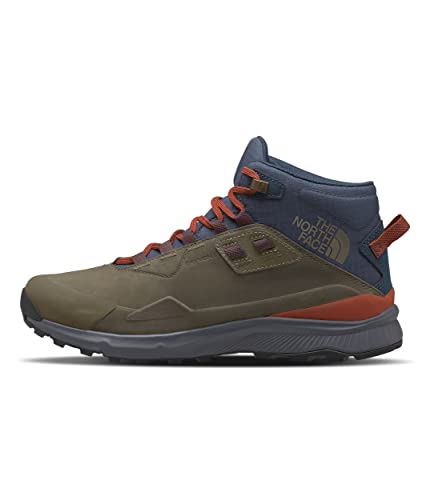 THE NORTH FACE Cragstone Leather Mid WP, Taupe Green/Summit Navy, 43 EU