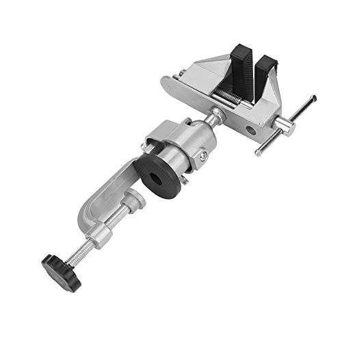 Torno, Torno de Bancada de Liga de Alumínio Giratório de 360 ​​graus para Serviço Pesado, para Ferra