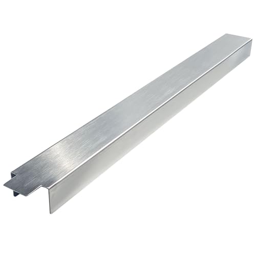 Sunrise Kitchen Supply Stainless Steel Heavy Duty 20 Gauge Deep Fryer Joining Strip/Connector (21 5/8"L x 2"W x 1 1/4"H)