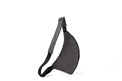 Sling Bag Crossbody Shoulder Chest Back Pack Anti Theft Travel Bags Daypack (Grey)3