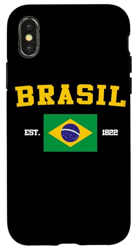 Drapeau Brésil Coque pour iPhone X/XS