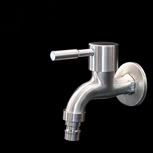 Grifo de acero inoxidable para regar el jardín cómodamente 4