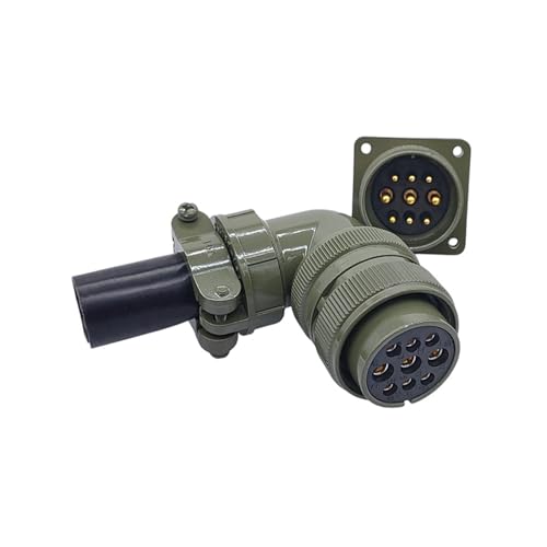 Conector circular MIL STD MS3106A 24-10 con carcasa de alta resistencia aleación 2