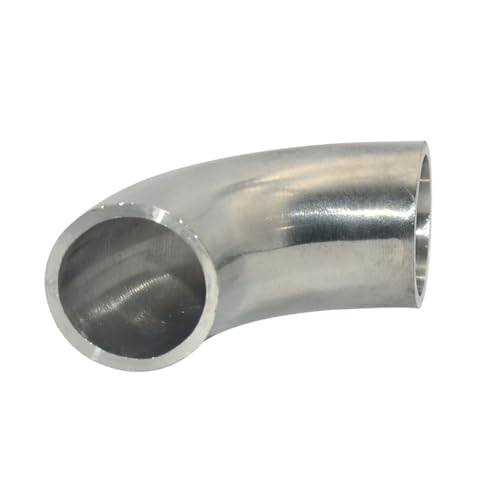 Coude de soudage 90 degrés inox 51 mm raccord tube acier inoxydable - 6