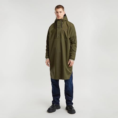 Poncho impermeable G-STAR para hombre en color negro 4