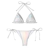 Reggiseno triangolo regolabile con imbottitura rimovibile per un supporto e un comfort personalizzati