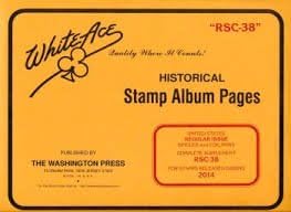 2014 White Ace United States Regular Issue Complete Supplement RSC-38