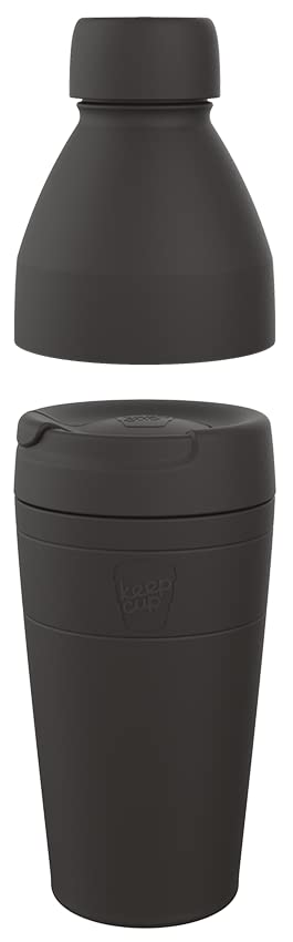 KeepCup Cup-to-Bottle Kit, 2 in 1 Reusable Water Bottle and Travel Mug