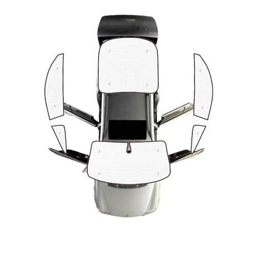 Pare-Soleil de Pare-Brise Premium pour TT MK2 8J, Protection Int&eacute;grale Isolatrice Haute Densit&eacute;