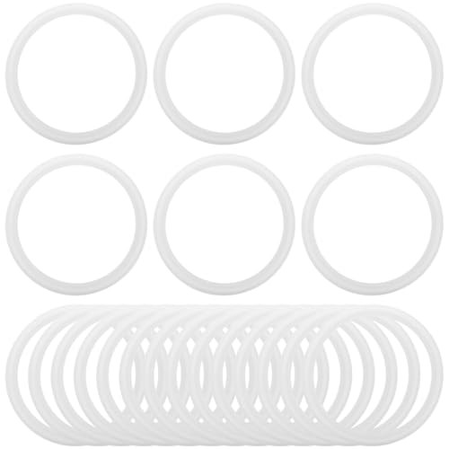 RIXIGOOD 20PCS 4 Inch Tri Clamp Silicone Gasket for 4
