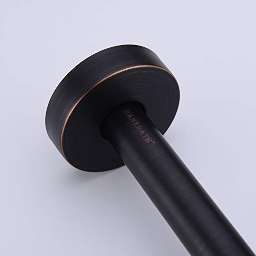 Hanebath 16 Inch Extra Long Stainless Steel Shower Arm With Flange, Oil Rubbed Bronze Shower Head Extension Arm #TOP4
