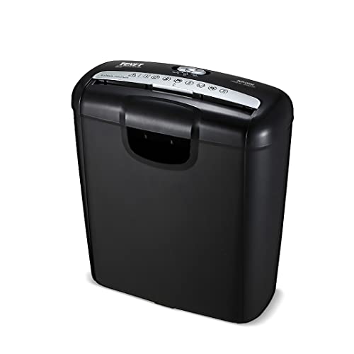 Texet Electric A4 Desktop Paper Shredder Strip Cut Shredding Credit Bank Card Document Bin PS-SC1