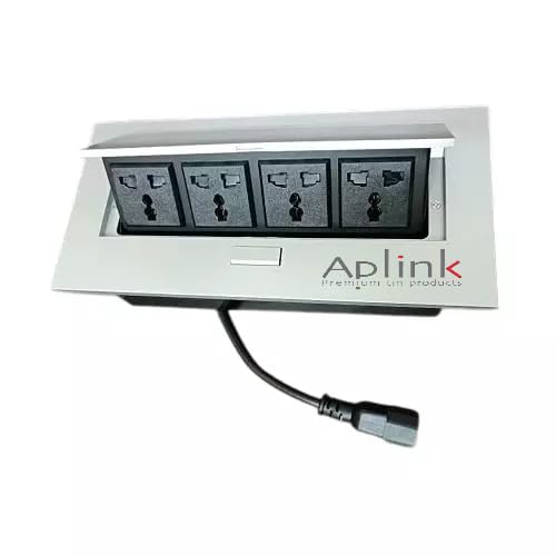 Desktop Pop Up Box with 4 Outlets (Connection Box Desktop Pop Up Outlet)