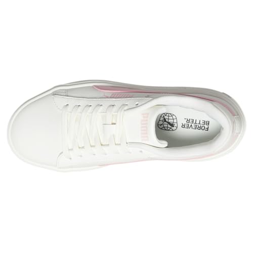 Image of Puma Womens Smash V3 Platform Lace Up Sneakers Shoes Casual