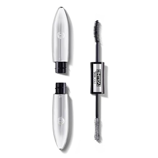 L'Oréal Paris Máscara Volume XXL para pestañas voluminosas, Máscara en 2 pasos para unas pestañas fuertes y densas como las del salón de belleza, PRO XXL Volume, Negro, 1 pieza
