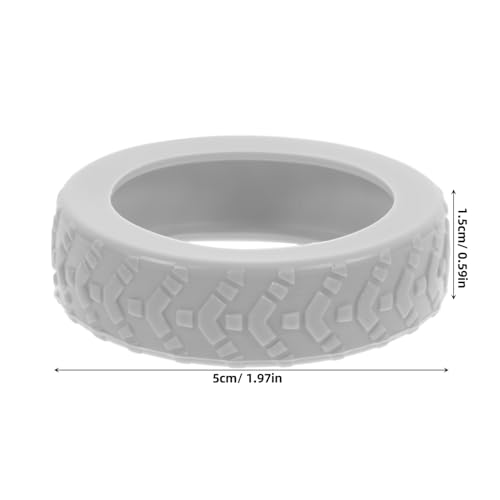 Housoutil 8pcs Luggage Wheel Silicone Suitcase Wheel Protectors for Quiet Rolling Easy Installation and Smooth Movement for Protecting Floors and Extending Life3