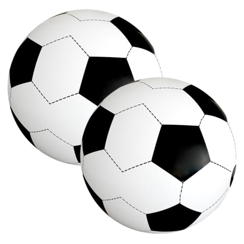 Fútbol inflable gigante solución para el aburrimiento infantil en jardines y playas pack 2