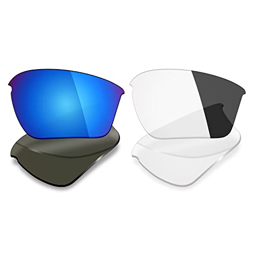 Image of Mryok 2 Pair Polarized Replacement Lenses for Oakley Half Jacket 2.0 XL Sunglass - Options