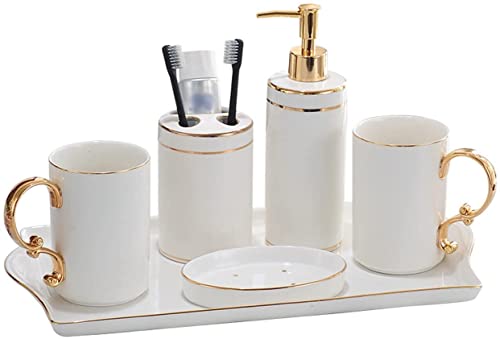 Cepillo de dientes taza for gárgaras accesorios de baño cerámica 2