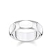 Produktbild Thomas Sabo Unisex-Ring Puristisches silber 925 Sterlingsilber TR2281-001-21-66