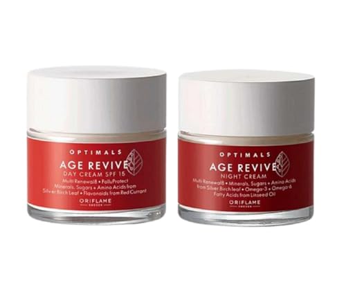 Oriflame Age Revive Day Cream SPF 15 and Age Revive Anti-Ageing Night Cream (by Ori Flame)