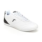 Goodyear Throttle Men's Low Top Racing Sneaker, Race Car Driving Shoes, White M120