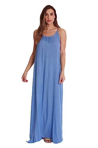 Image of Riviera Sun Spaghetti Strap Dress