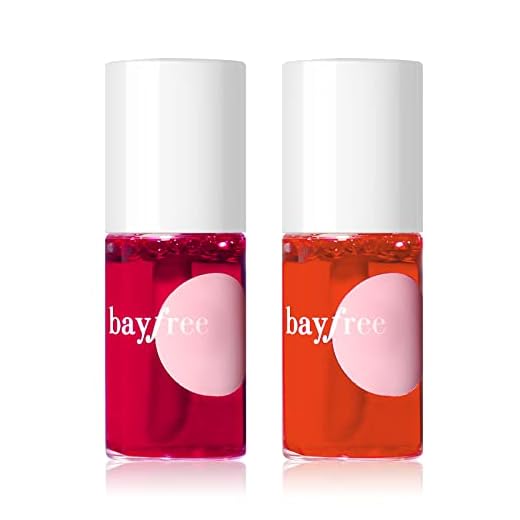 bayfree Lip Tint Stain Set, Rossetto Matte Tinta Labbra No-Transfer, Effetto Tattoo Naturale a Lunga Durata, Long Lasting Colour (juicy)