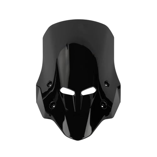 Pare-Brise de Moto Double Bulle Noir Honda CB500X 2018-2024 Bulle Avant
