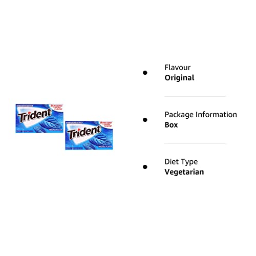 Image of Trident Original Bursting with Flavor, 2 x 350 g