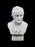 Porzellan ENS Porzellanfigur Büste Goethe Bisquitporzellan