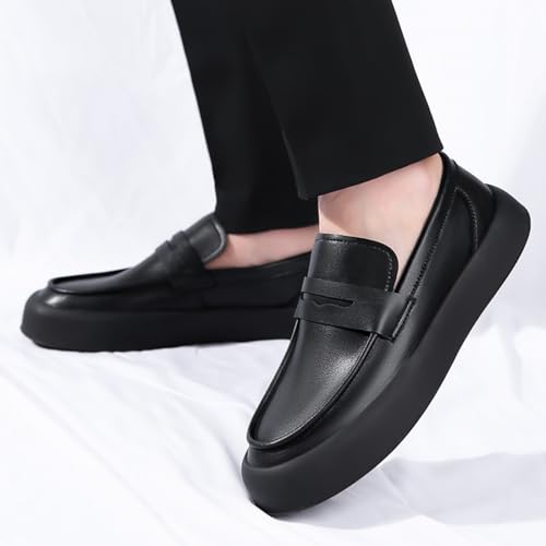 Comfort Men's Genuine Cowhide Daily Loafer Driving Flats Flexible Walking Boat Shoes4