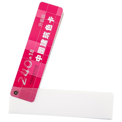 Ciieeo Carte di Confronto dei Colori per Pittura Architettonica 258 Tonalità Cartella Standard per Artisti e Professionisti del Design Interni