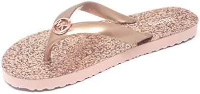 Michael Kors Women's Glitter Flip Flops, Rose Gold (us_footwear_size_system, adult, women, numeric, medium, numeric_7)