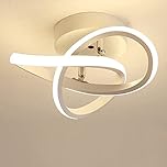 EIDISUNY Led Ceiling Light Fixtures, 3000K Warm White Ceiling Lights, 22W Close to Ceiling Lights, Modern Flush Mount Ceiling Light for Hallway, Kitchen, Bedroom, Living Room