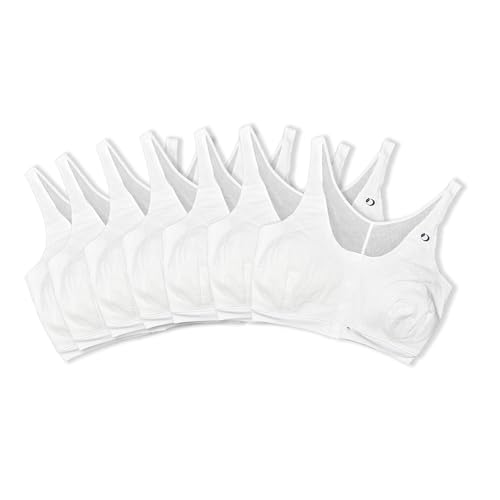 Nipple Diaper Absorbent Nursing Bra 100% Cotton, 7 Pack Single-Use Disposable Non-Toxic Garment for Breastfeeding