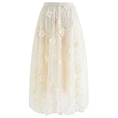 Light Yellow-3d Mesh Flower