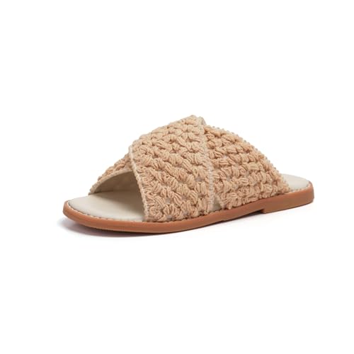 Image of THEE BRON Girls Cute Slip-On Slippers Stylish Sandals for Toddlers & Kids
