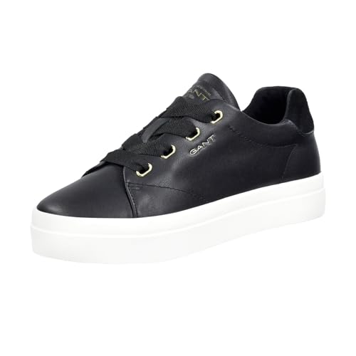 Basket GANT Femme Avona Noir 40 Evite les Ampoules et Chocs