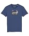 Cencibel Smart Casual Camiseta Callate La Boca Azul Regreso al Futuro (M)