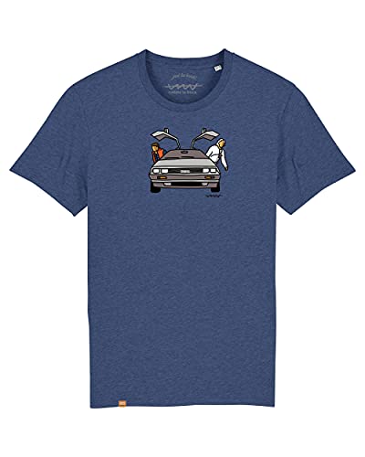 Cencibel Smart Casual Camiseta Callate La Boca Azul Regreso (XL)