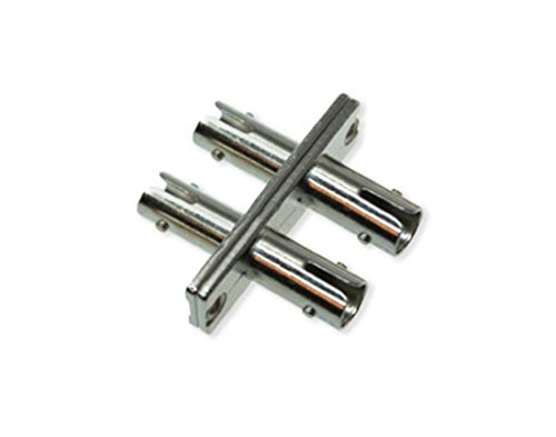 Acoplador ST-ST hembra dúplex FiberCablesDirect multimodo mm sm