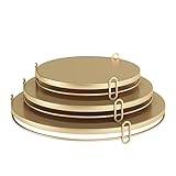 Vivevol Cupcake Stand, 3-Piece Cake Stands Set, Cake Plate Dessert Candy Display Plate Dessert...
