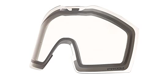 Lente Oakley Fall Line L Prizm Clear que optimiza la visibilidad en días de tormenta y nieve