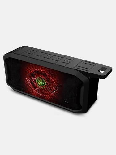 Image of Macmerise The Eye of Agamotto 6W Wireless Bluetooth Portable Speaker with USB Support, SD Card, AUX, Upto 3hrs Playtime*, IPX7 Water & Dust Proof, TWS Function, Powerful Bass, FM & Call Function