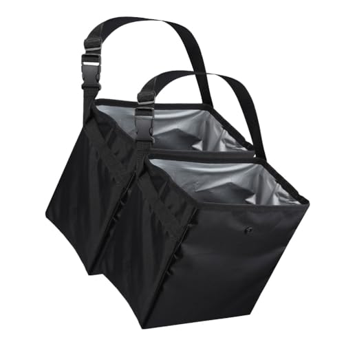 Poubelle de voiture 8,5 L lot de 2 avec boîte de rangement et organiseur portable multiusage